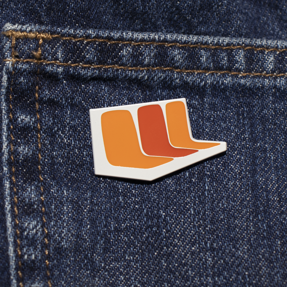 Subway Seat Pin — Love & Victory